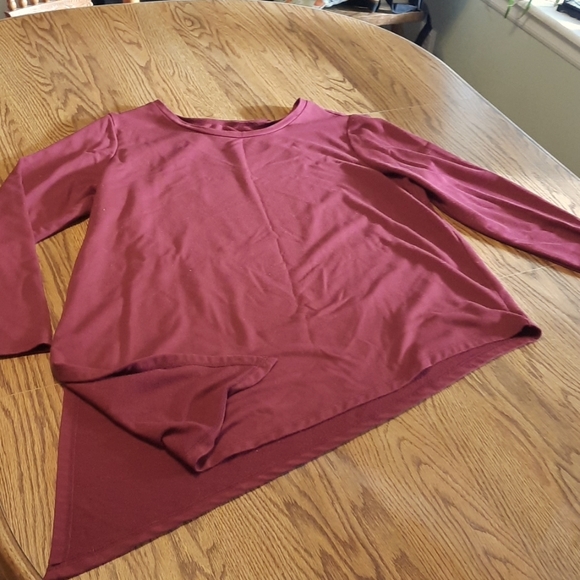 Torrid Red Asymmetrical Top - Picture 2 of 2